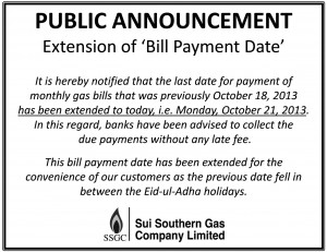 13-10-21-Salman-SSGC-Ad-Extension-Bill Payment Date